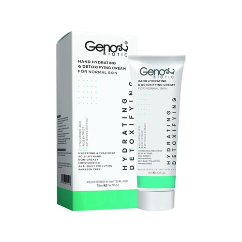  کرم مرطوب‌کننده ژنوبایوتیک مدل Detoxifying مناسب پوست نرمال، چرب و مختلط با خاصیت آبرسان و محافظ پوست 