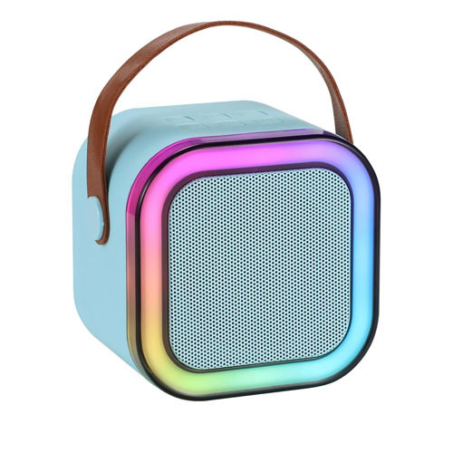 اسپیکر بلوتوثی قابل حمل مدل K12 با دو میکروفون برای کارائوکه و پخش موسیقی