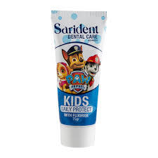 خمیر دندان کودک ساریدنت مدل پسرانه وزن 75 گرم